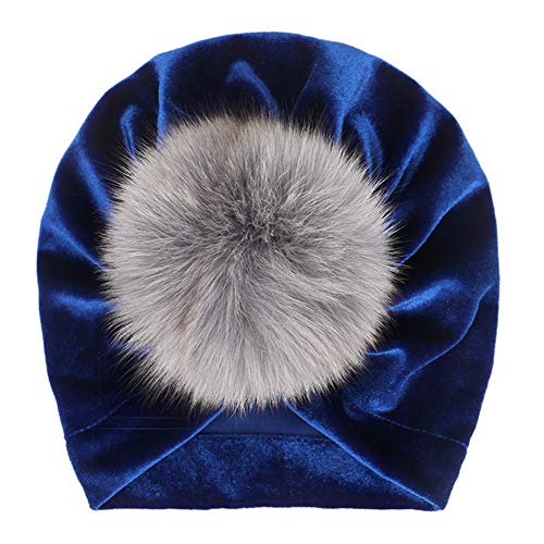 Asudaro Baby Turban Mütze Neugeborene Wintermütze Beanie Indischer Hut Baumwolle Elastische Head Wrap Kleinkind Stirnbänder Baby Mädchen Gold Samt Stirnband Kopfband mit 10cm Haarball für1-3 Jahre Asudaro Baby Turban Mütze Neugeborene Wintermütze Beanie Indischer Hut Baumwolle Elastische Head Wrap Kleinkind Stirnbänder Baby Mädchen Gold Samt Stirnband Kopfband mit 10cm Haarball für1-3 Jahre von Asudaro
