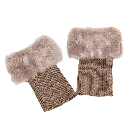 Asudaro Beinstulpen Faux Pelz Bein Wärmer Socken Stiefelstulpe Manschetten Winter Frauen Knit Stiefelsocken Topper Cuff Kniestrümpfe Asudaro Beinstulpen Faux Pelz Bein Wärmer Socken Stiefelstulpe Manschetten Winter Frauen Knit Stiefelsocken Topper Cuff Kniestrümpfe von Asudaro