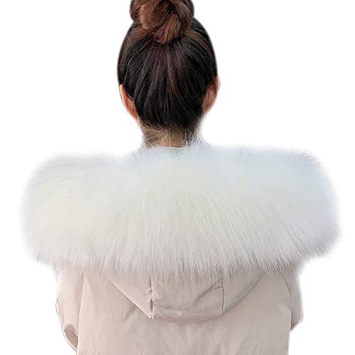 Asudaro Damen Fauxpelzkragen Pelzschal Stolen Pelzkragen Fellkragen Kunstfell Kunstpelz Kragen Fell Schal Hood Kragen Wrap Kunstpelz Kapuze Edges Fellkragen für Wintermantel Jacke Kapuze 65-85cm Asudaro Damen Fauxpelzkragen Pelzschal Stolen Pelzkragen Fellkragen Kunstfell Kunstpelz Kragen Fell Schal Hood Kragen Wrap Kunstpelz Kapuze Edges Fellkragen für Wintermantel Jacke Kapuze 65-85cm von Asudaro