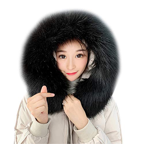 Asudaro Damen Fauxpelzkragen Pelzschal Stolen Pelzkragen Fellkragen Kunstfell Kunstpelz Kragen Fell Schal Hood Kragen Wrap Kunstpelz Kapuze Edges Fellkragen für Wintermantel Jacke Kapuze 65-85cm Asudaro Damen Fauxpelzkragen Pelzschal Stolen Pelzkragen Fellkragen Kunstfell Kunstpelz Kragen Fell Schal Hood Kragen Wrap Kunstpelz Kapuze Edges Fellkragen für Wintermantel Jacke Kapuze 65-85cm von Asudaro