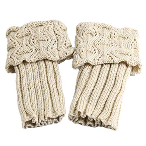 Asudaro Damen Mädchen Winter Beinwärmer Stulpen Strümpfe Stretch Boot Bein Manschetten Stiefel Socken Knit Stiefelsocken Topper Cuff Kniestrümpfe 1 Paar Asudaro Damen Mädchen Winter Beinwärmer Stulpen Strümpfe Stretch Boot Bein Manschetten Stiefel Socken Knit Stiefelsocken Topper Cuff Kniestrümpfe 1 Paar von Asudaro
