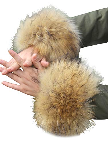 Asudaro Damen Manschetten Imitation Kaninchenfell Armband Fell Stulpen Pulswärmer Handgelenkabdeckung Kunstpelz Armband Armschienen Herbst Winter Cuffs Wärmer Asudaro Damen Manschetten Imitation Kaninchenfell Armband Fell Stulpen Pulswärmer Handgelenkabdeckung Kunstpelz Armband Armschienen Herbst Winter Cuffs Wärmer von Asudaro
