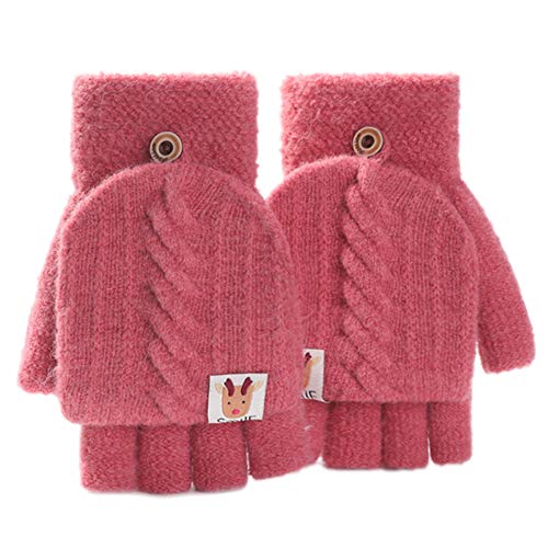 Asudaro Damen Winterhandschuhe Warme Stretch Thermische Gestrickte Fingerlose Fäustlinge Halbfingerhandschuhe mit Flip Top Klappe Asudaro Damen Winterhandschuhe Warme Stretch Thermische Gestrickte Fingerlose Fäustlinge Halbfingerhandschuhe mit Flip Top Klappe von Asudaro