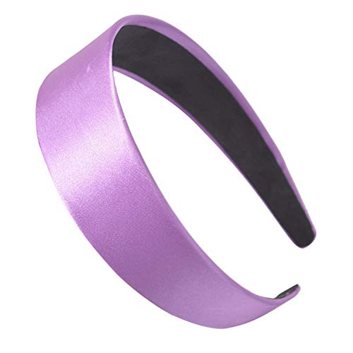 Asudaro Frauen Mädchen Satin Haarreifen Kopfschmuck Haarband Süßigkeitfarbe Kopfband Haarspangen Haargummis Haarschmuck Haarbänder Turban Kunststoff Stirnbänder von Asudaro