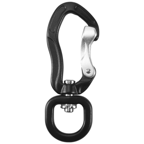 Asuinxurr 360 ° Drehbarer Drehbarer Karabiner Haken, Multifunktionale Karabiner D-Schnalle Aus Aluminium Legierung für Camping Wanderungen im Freien von Asuinxurr