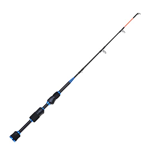 Asuinxurr 70 cm Tragbare Winter-Eisangelruten Combo Casting Solid Hard Rod Angelrollen Angelrute Seeangelruten von Asuinxurr