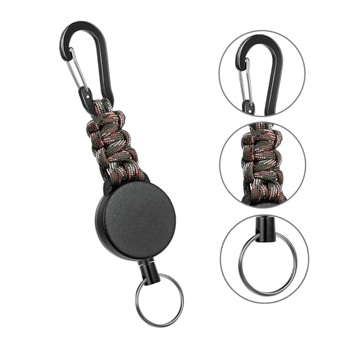 Asukohu Einziehbarer Karabiner Schlüsselanhänger Teleskopischer Geflochtener Schlüsselanhänger Rucksack Schnalle Outdoor Karabinerhaken Asukohu Einziehbarer Karabiner Schlüsselanhänger Teleskopischer Geflochtener Schlüsselanhänger Rucksack Schnalle Outdoor Karabinerhaken von Asukohu