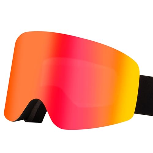 Asukohu Skibrille, UV-Schutz, Snowboardbrille, Anti-Beschlag-Doppelschicht-Skibrille, Outdoor-Sport, Schneebrille, doppellagig, beschlagfrei, Snowboardbrille, Geschenk von Asukohu