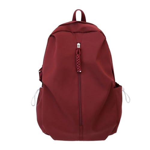 Harajuku Einfarbig Nylon Schultasche Große Kapazität Studnet Rucksack Schule Casual Reisen von Asukohu