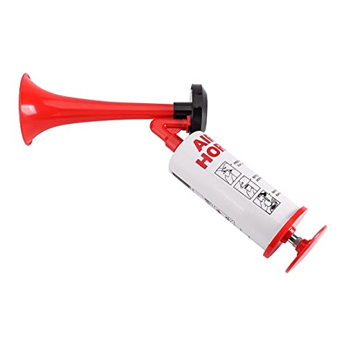 Asyduey Handheld Luft Horn, Aluminium + ABS Tragbares Handheld Luft Pump Horn, Lauter GeräUsch Erzeuger Horn für Sport Veranstaltungen von Asyduey