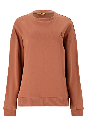 Athlecia Damen Sweatshirt Lia 5023 Mocha Mousse 44 von Athlecia