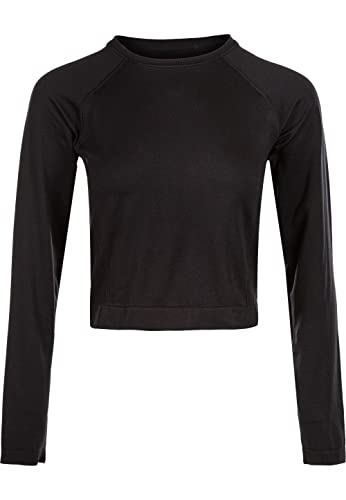 Athlecia Damen Top Celita im nahtlosen Design 1001 Black, L/XL von Athlecia