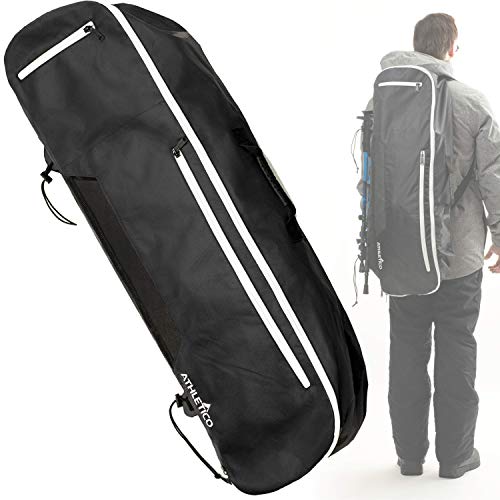 Athletico Schneeschuhtasche - Schneeschuhrucksack zum Tragen, Verpacken und Aufbewahren von Schneeschuhen (Groß, 25-36 Zoll) von Athletico