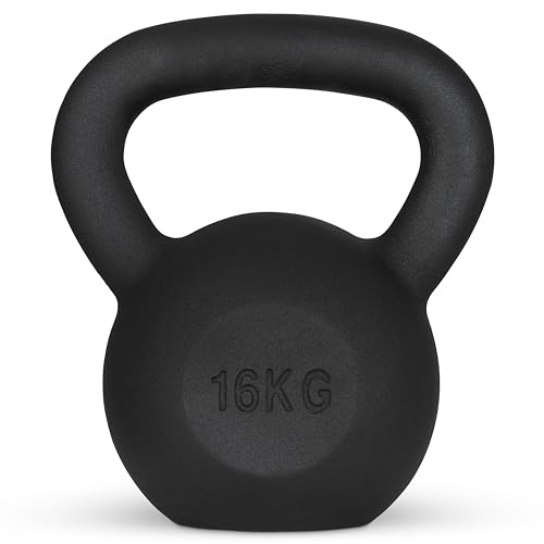 Athlyt - Kettlebell/Kugelhantel aus Gusseisen, 16 kg, Black Athlyt - Kettlebell/Kugelhantel aus Gusseisen, 16 kg, Black von Athlyt