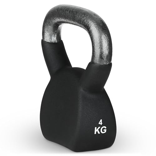 Athlyt - Cast Kettlebell/Kugelhantel aus Gusseisen, 4 kg von Athlyt