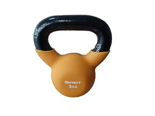 Athlyt Neopren Kettlebell, Orange, 2 kg Athlyt Neopren Kettlebell, Orange, 2 kg von Athlyt