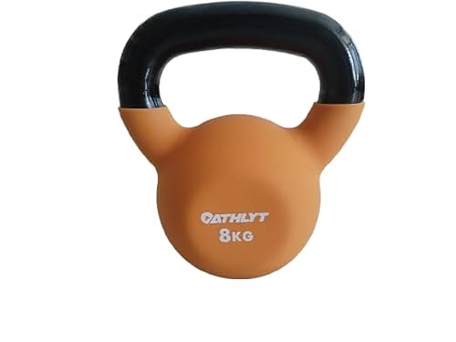 Athlyt Neopren Kettlebell, Orange, 8 kg Athlyt Neopren Kettlebell, Orange, 8 kg von Athlyt