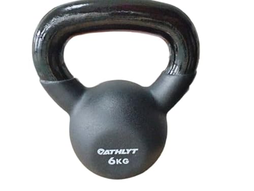 Athlyt Neopren Kettlebell, Schwarz, 6 kg Athlyt Neopren Kettlebell, Schwarz, 6 kg von Athlyt
