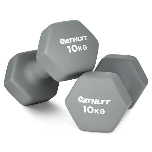 Athlyt - Neopren hanteln gewichte, 2 X 10 kg Athlyt - Neopren hanteln gewichte, 2 X 10 kg von Athlyt