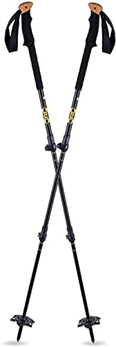 K2 Unisex – Erwachsene Stöcke Atlas 3 PC Poles — Black — 16E1001, 140 cm von K2