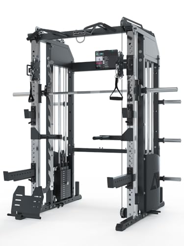 ATLETICA Fallout | Kraftstation PRO | All-in-one Multipresse in Studioqualität | Kabelzug mit 1:1 & 1:2 Übersetzung | 2X 90kg Steckgewichte ATLETICA Fallout | Kraftstation PRO | All-in-one Multipresse in Studioqualität | Kabelzug mit 1:1 & 1:2 Übersetzung | 2X 90kg Steckgewichte von Atletica