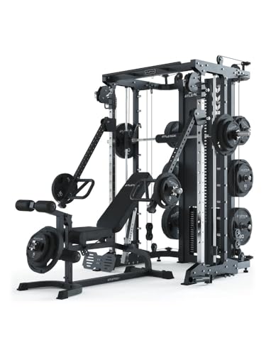 ATLETICA KSK Multipresse Set | OUTPERFORM | Set aus KSK Multipresse inklusive Jammer Arms und Leg Press & X-Bench Hantelbank mit Optionen für Arm- und Beintraining | 2 x 90 kg Weight Stack ATLETICA KSK Multipresse Set | OUTPERFORM | Set aus KSK Multipresse inklusive Jammer Arms und Leg Press & X-Bench Hantelbank mit Optionen für Arm- und Beintraining | 2 x 90 kg Weight Stack von Atletica