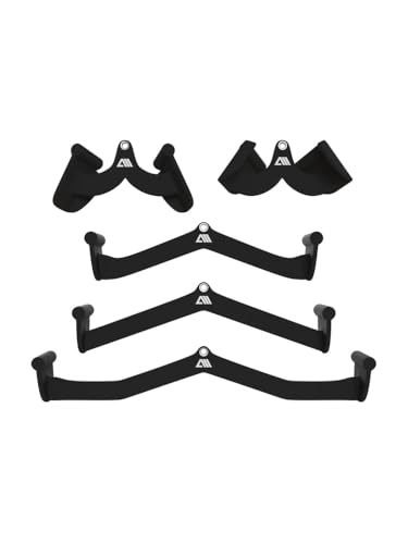 Atletica Ergo-Griffe | 5-er Set | ergonomische Griffe für maximale Kraftübertragung bei Zugübungen | gummierte Beschichtung | Edelstahlring Atletica Ergo-Griffe | 5-er Set | ergonomische Griffe für maximale Kraftübertragung bei Zugübungen | gummierte Beschichtung | Edelstahlring von Atletica