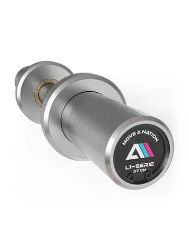 ATLETICA L1 Olympia | Hantelstange | 37 cm Länge | Ø 50 mm | Studioqualität | 190.000 PSI | Hochbelastbar & verchromt | Mit Kugellagern ausgestattet | 4 kg ATLETICA L1 Olympia | Hantelstange | 37 cm Länge | Ø 50 mm | Studioqualität | 190.000 PSI | Hochbelastbar & verchromt | Mit Kugellagern ausgestattet | 4 kg von Atletica