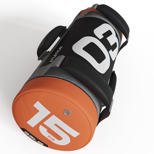 Atletica Power Bag | 5-25 kg | Premium-Qualität | Vielseitiges Functional Training Equipment | Außenhülle aus ultrastabilem PVC | Metallsand-Füllung Größe 15 kg Atletica Power Bag | 5-25 kg | Premium-Qualität | Vielseitiges Functional Training Equipment | Außenhülle aus ultrastabilem PVC | Metallsand-Füllung Größe 15 kg von Atletica