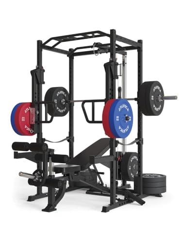 Atletica R5-Boost Power Rack | Squat Rack mit Jammer Arms | in Zwei Höhen verfügbar | Anspruchsvolles Ganzkörpertraining Größe 195 cm Atletica R5-Boost Power Rack | Squat Rack mit Jammer Arms | in Zwei Höhen verfügbar | Anspruchsvolles Ganzkörpertraining Größe 195 cm von Atletica