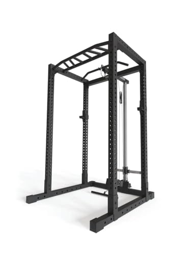 Atletica R7-Base Plate Power Rack | Power Rack mit Latzug-/Ruderstation, Multi-Grip Pull-Up Bar & J-Hooks | 128 kg Eigengewicht | Modular erweiterbar Größe 203cm Atletica R7-Base Plate Power Rack | Power Rack mit Latzug-/Ruderstation, Multi-Grip Pull-Up Bar & J-Hooks | 128 kg Eigengewicht | Modular erweiterbar Größe 203cm von Atletica