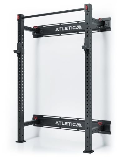 Atletica R7 Wall Rack | Klappbar | Extrem platzsparende Klappfunktion | Hoch belastbar und stabil | Kompatibel mit R7 Anbauteilen | Vielfältige Trainingsmöglichkeiten Größe 195cm Atletica R7 Wall Rack | Klappbar | Extrem platzsparende Klappfunktion | Hoch belastbar und stabil | Kompatibel mit R7 Anbauteilen | Vielfältige Trainingsmöglichkeiten Größe 195cm von Atletica