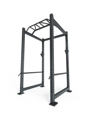 Atletica R8-Base3 | Power Rack | 123cm x 123cm | Studioqualität | 3mm Stahl auf 75mm Vierkantrohr | Basismodell | Studioqualität Atletica R8-Base3 | Power Rack | 123cm x 123cm | Studioqualität | 3mm Stahl auf 75mm Vierkantrohr | Basismodell | Studioqualität von Atletica