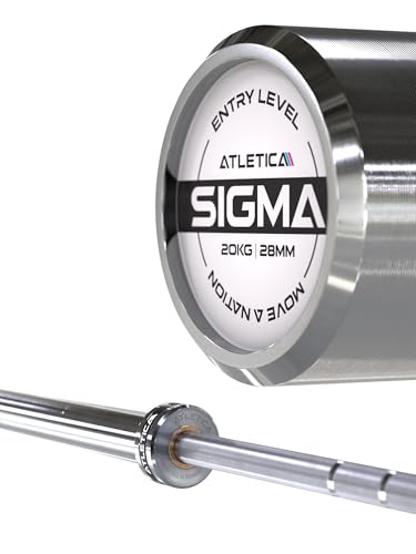ATLETICA Sigma Einsteiger-Langhantel Entworfen für Neulinge in der Hebe-Welt 20kg IPF & IWF Kennzeichnungen Bis 500kg Belastung ATLETICA Sigma Einsteiger-Langhantel Entworfen für Neulinge in der Hebe-Welt 20kg IPF & IWF Kennzeichnungen Bis 500kg Belastung von Atletica