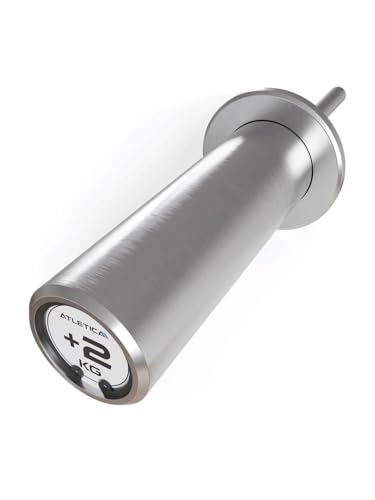 Atletica Weight Stack Pin | Zum Erweitern des Gewichtsblocks | 15 cm nutzbarer Länge | 50 mm Ø | 2 kg schwer | Rostfrei Dank schöner Chrom-Beschichtung Atletica Weight Stack Pin | Zum Erweitern des Gewichtsblocks | 15 cm nutzbarer Länge | 50 mm Ø | 2 kg schwer | Rostfrei Dank schöner Chrom-Beschichtung von Atletica