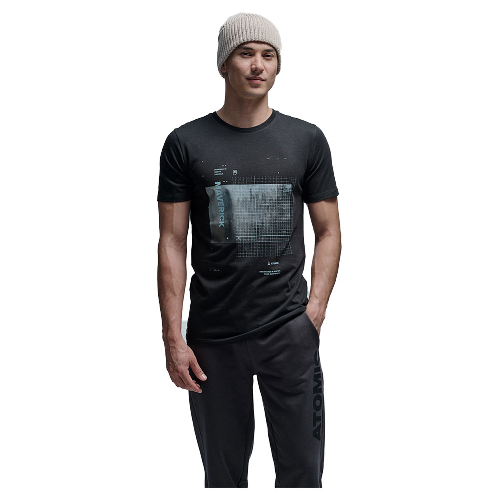 Atomic Alps Maverick Short Sleeve T-shirt Schwarz L Mann Atomic Alps Maverick Short Sleeve T-shirt Schwarz L Mann von Atomic