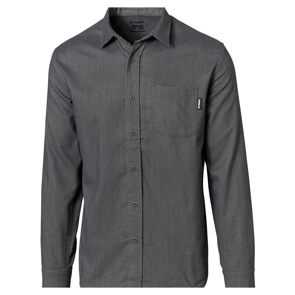 Atomic Flannel Long Sleeve Shirt Grau S Mann Atomic Flannel Long Sleeve Shirt Grau S Mann von Atomic