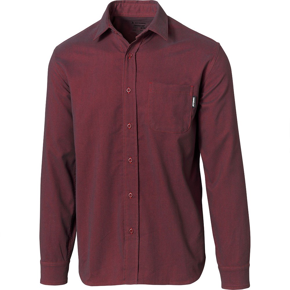 Atomic Flannel Long Sleeve Shirt Rot 2XL Mann von Atomic