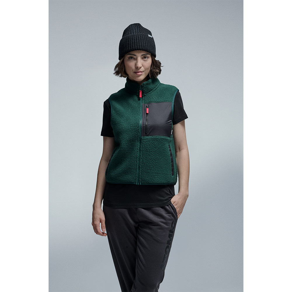Atomic Fleece Vest Grün L Frau Atomic Fleece Vest Grün L Frau von Atomic