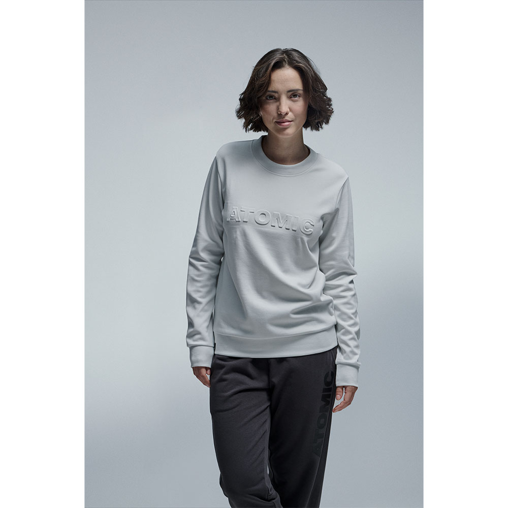 Atomic Logo Sweatshirt Grau S Frau Atomic Logo Sweatshirt Grau S Frau von Atomic