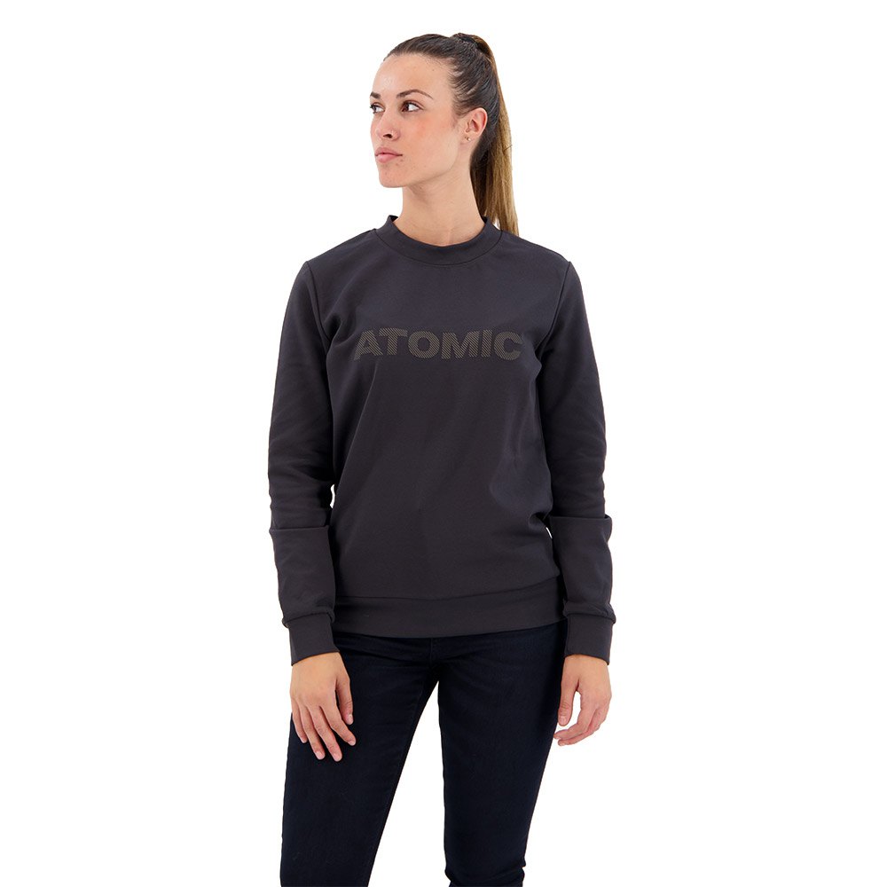Atomic Logo Sweatshirt Schwarz S Frau Atomic Logo Sweatshirt Schwarz S Frau von Atomic