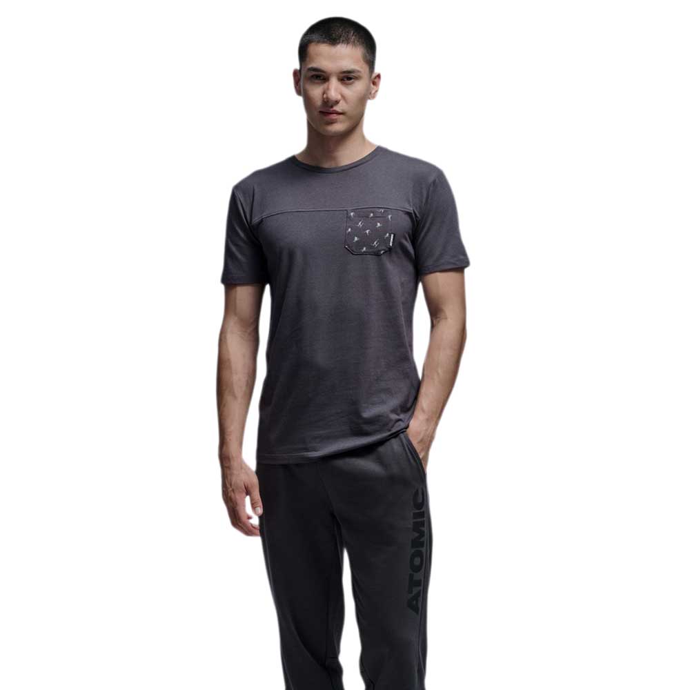 Atomic Pocket Short Sleeve T-shirt Grau S Mann Atomic Pocket Short Sleeve T-shirt Grau S Mann von Atomic