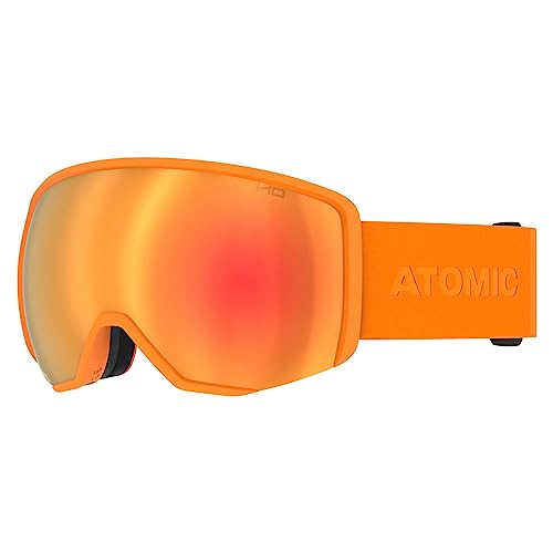ATOMIC REVENT L HD Skibrille - Orange - Skibrillen mit kontrastreichen Farben - Hochwertig verspiegelte Snowboardbrille - Brille mit Live Fit Rahmen - Skibrille mit Doppelscheibe ATOMIC REVENT L HD Skibrille - Orange - Skibrillen mit kontrastreichen Farben - Hochwertig verspiegelte Snowboardbrille - Brille mit Live Fit Rahmen - Skibrille mit Doppelscheibe von ATOMIC