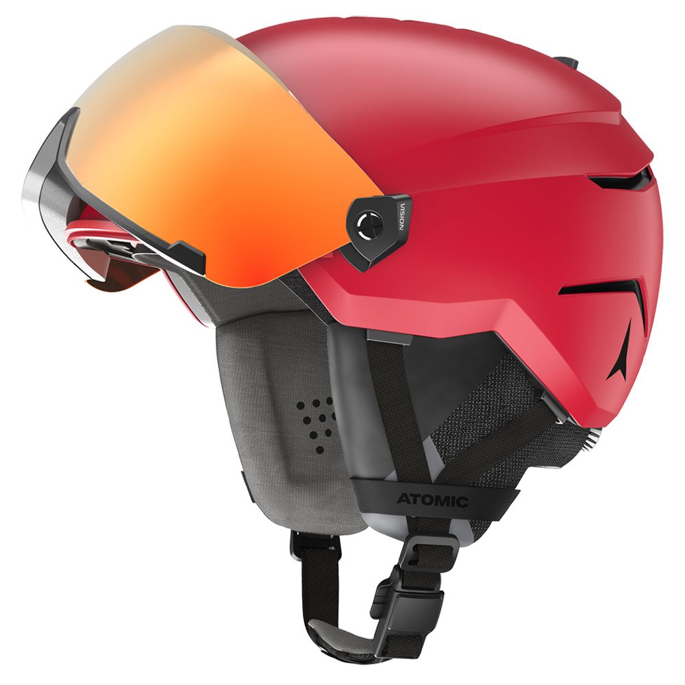 Atomic Savor Amid Visor Hd Helmet Orange 51-55 cm von Atomic