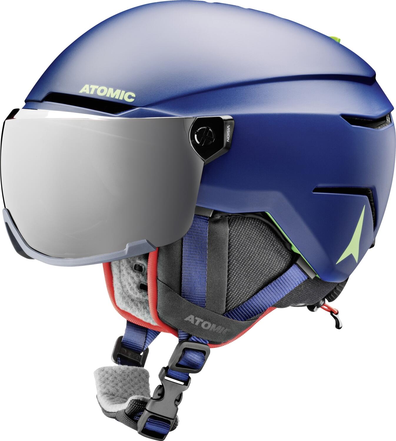 Atomic Savor Visor Junior Skihelm (48-52 cm, blue) von Atomic