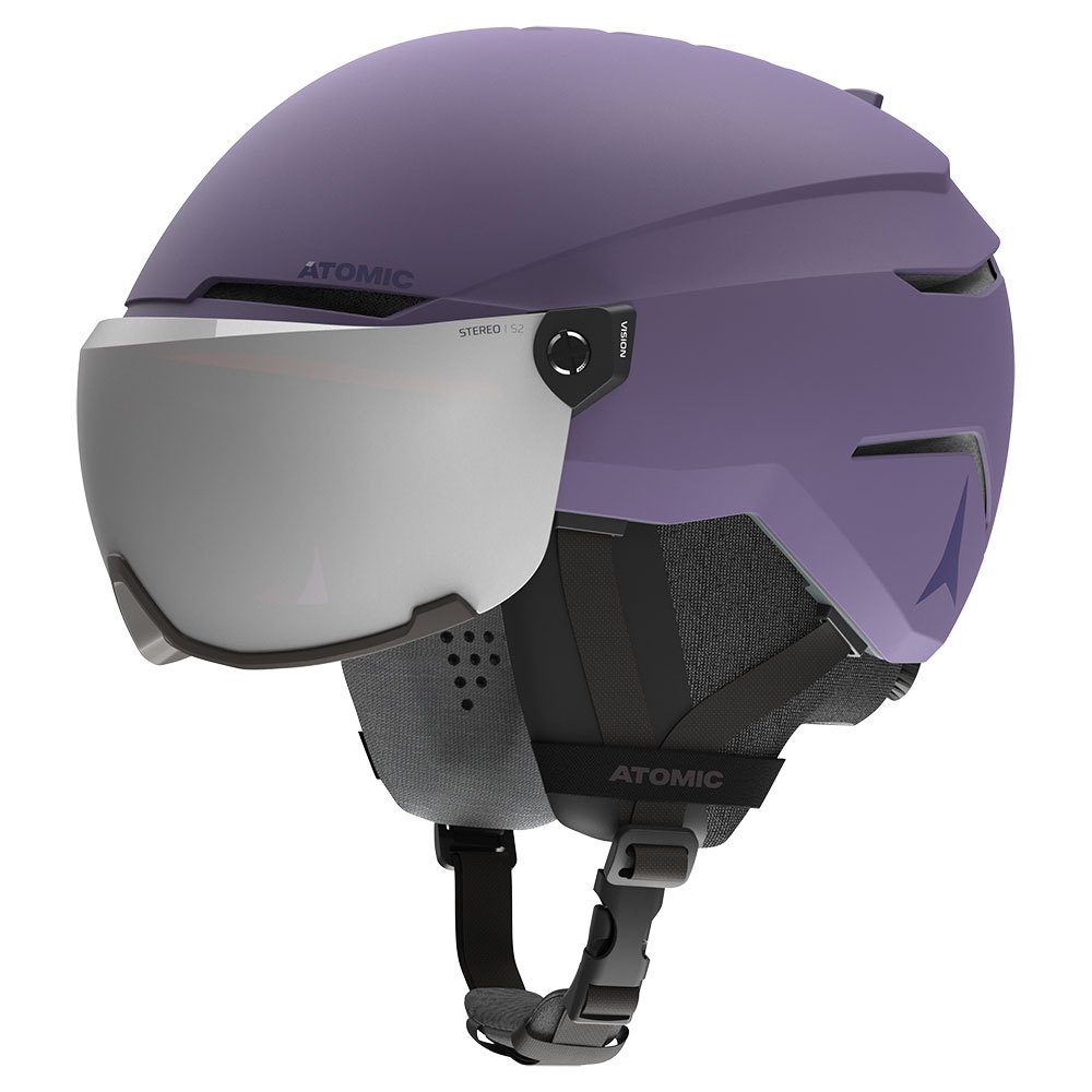 Atomic Savor Visor Stereo Visor Helmet Lila L von Atomic