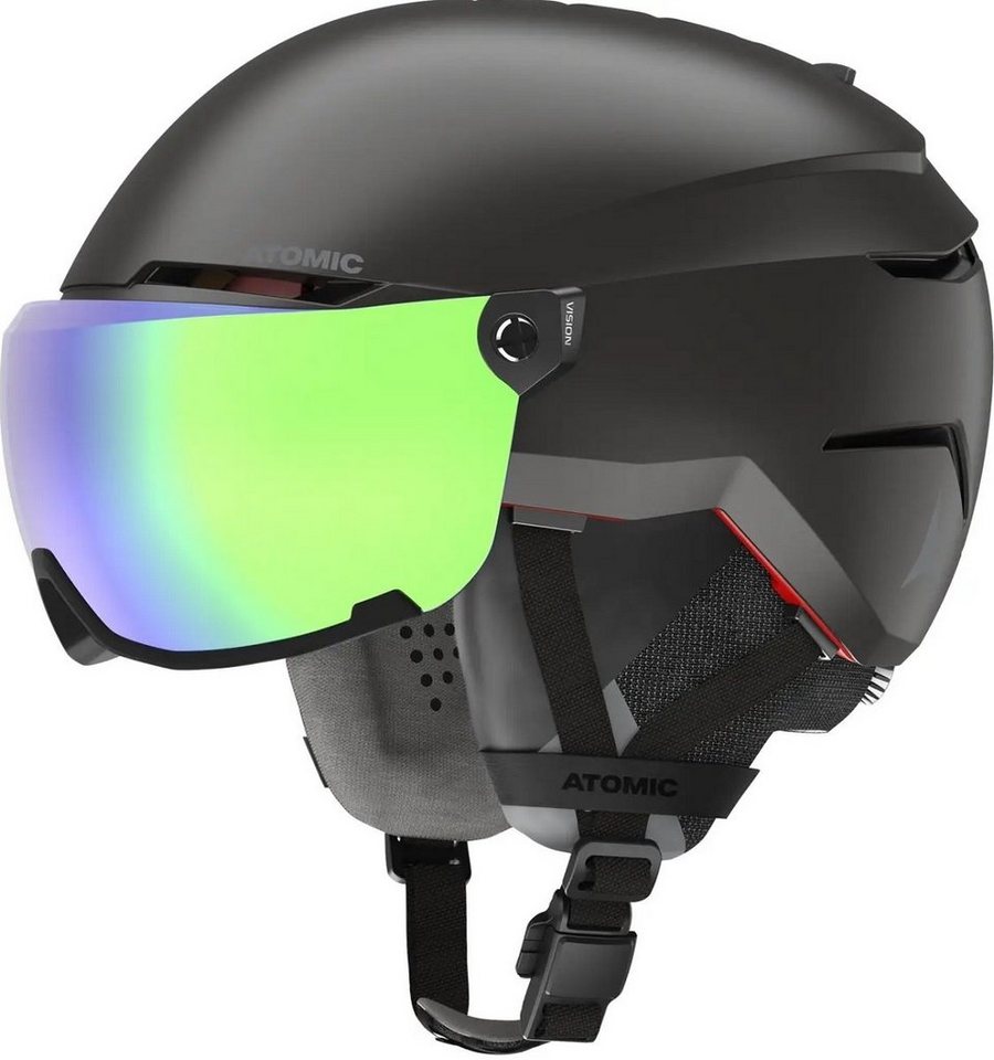 Atomic Skihelm Atomic Savor Amid Visor HD Black Skihelm Snowboardhelm AN5005708 von Atomic