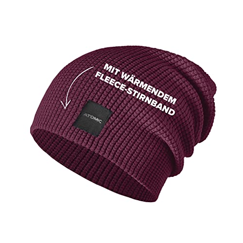 Atomic Unisex Alps Slouch Beanie Mütze, MAROON, Einheitsgröße EU Atomic Unisex Alps Slouch Beanie Mütze, MAROON, Einheitsgröße EU von ATOMIC