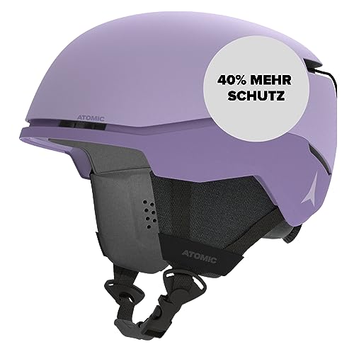 ATOMIC Four AMID Skihelm - Lavender - Größe L - Helm für max. Sicherheit - Skihelme mit komfortablem 360° Fit System - Snowboardhelm mit Belüftungssystem - Kopfumfang 59-63 cm von ATOMIC
