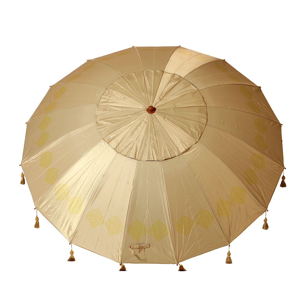Atosa 220 Cm Beach Umbrella Golden von Atosa